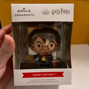 New in Box Hallmark Harry Potter with Train Ticket Christmas Ornament
